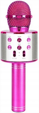 Mikrofon karaoke z głośnikiem Bluetooth USB