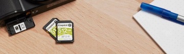 Карта Kingston SDXC Canvas SelectPlus 4K UHD 128 ГБ