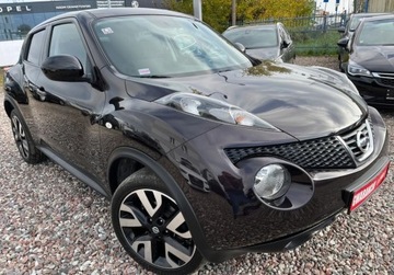 Nissan Juke I SUV 1.6i 117KM 2013 Nissan Juke nawigacja, kamera, drugi komplet kol 1.6 Benzyna 117KM, zdjęcie 1