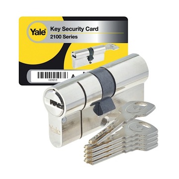 wkładka Yale 2100 30/55 nikiel