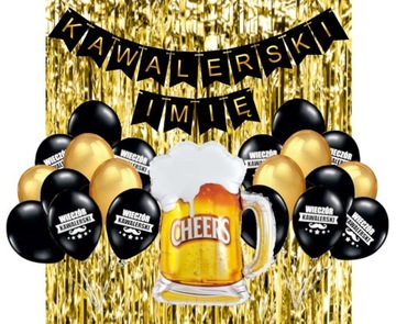 Набор баннеров для украшения мальчишника