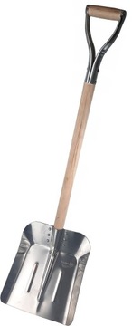 Łopata aluminiowa mała 26cm z trzonem 109cm