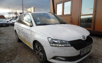 Skoda 2022 Skoda Fabia 2022r, Salonowa, 1.0 Benzyna. VAN, Uszkodzona. Poobijana. Jezd