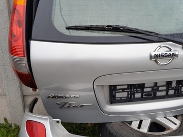 NISSAN ALMERA TINO V10 00-06R KOMPLETNÍ ZADNÍ VÍKO KUFRU NÁRAZNÍK SVĚTLA KL0