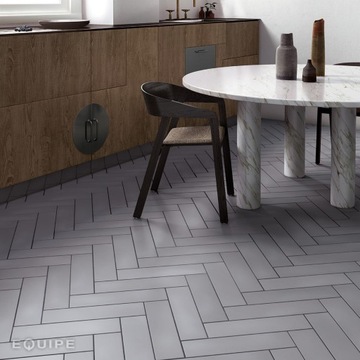 Szara płytka EQUIPE Stromboli simply grey 9,2×36,8