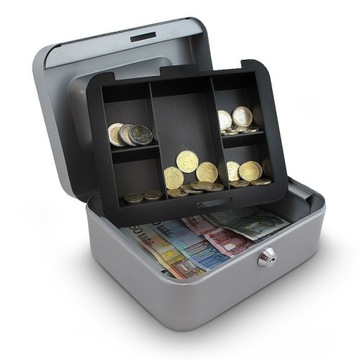 Серая монетница 20см.