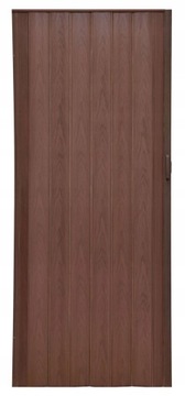 DRZWI HARMONIJKOWE PRZESUWNE PCV WENGE 004 80 cm