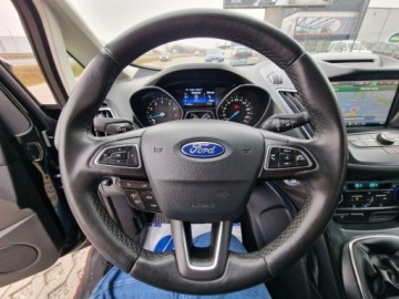 Ford C-MAX II Grand C-MAX Facelifting 1.0 EcoBoost 125KM 2017 Ford C-MAX 1.0 125Ps Navi Alu Nowy Rozrzad Gwarancja Benzyna 125KM, zdjęcie 12