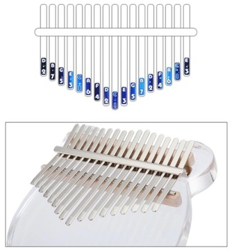 ПОРТАТИВНОЕ ПИАНО KALIMBA с 17 клавишами, РОЗЕТКА PL!!!