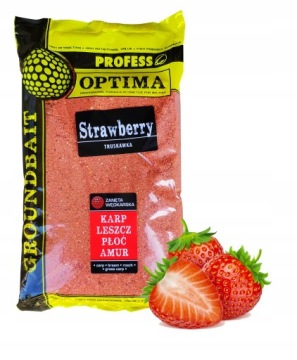 ПРОФЕСС - Прикормка - ОПТИМА - 1кг - КЛУБНИКА