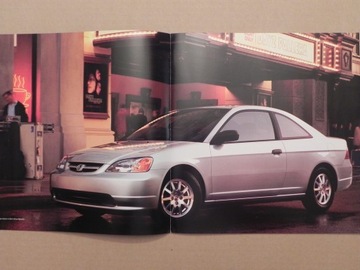 Prospekt - HONDA - CIVIC / ACCORD / ODYSSEY / PASSPORT - USA - 2002 r