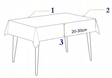 Obrus haftowany BIAŁY GŁADKI 130x180 haft richelie