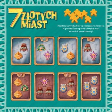 НАСТОЛЬНАЯ ИГРА «7 ГОРОДА ЗОЛОТЫХ ПРИКЛЮЧЕНИЙ» 8+