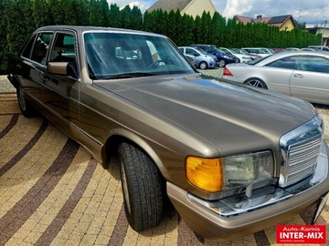 Mercedes Klasa S W126 Sedan 4.2 SE,SEL 204KM 1987 Mercedes-Benz Klasa S Sprawny super stan long Okazja 4.2 Benzyna 204KM, zdjęcie 1