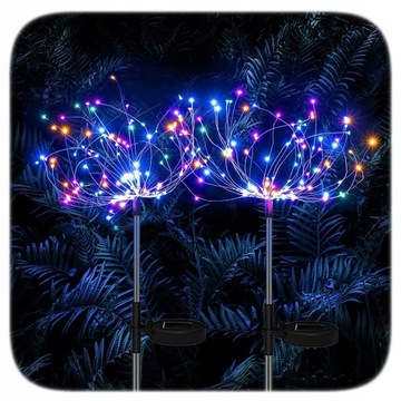 2X СОЛНЕЧНАЯ ЛАМПА ДЛЯ САДА УКРАШЕНИЕ ОДУВШИНКИ 150 LED