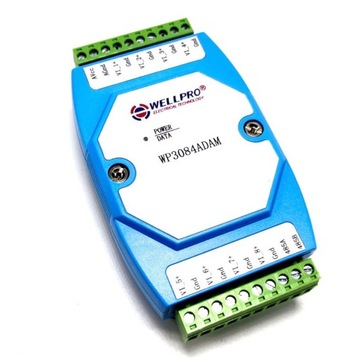 WP3084ADAM 8VI 8 wejść 0-10V / RS485 Modbus RTU