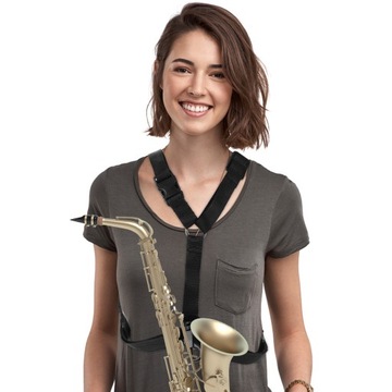 ПОПЛЕЧОВОЙ РЕМЕНЬ ДЛЯ САКСОФОНА, КЛАРНЕТ, БАРИТОН, РЕГУЛЯЦИЯ ДЛЯ СОПРАНО