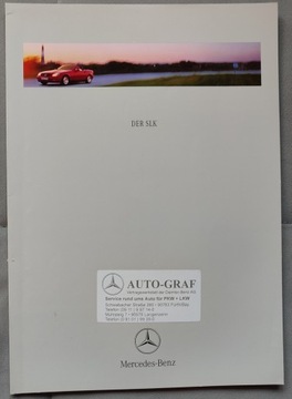 Prospekt Mercedes SLK R170 2 / 1999
