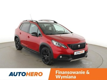 Peugeot 2008 I SUV Facelifting 1.2 PureTech 110KM 2018 Peugeot 2008 GT-Line automat panorama navi PDC, zdjęcie 9