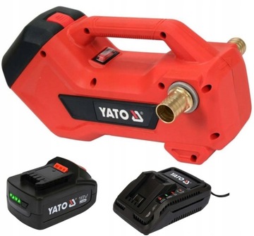 YATO POMPA POMPKA DO OLEJU WODY AKUMULATOROWA 18V 1800l/h +3Ah YT-85290