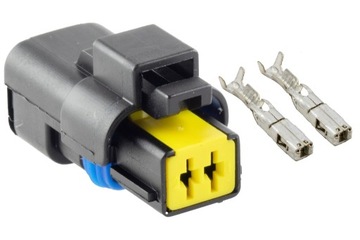 Wtyczka kostka złącze alternatora FIAT CITROEN PEUGEOT RENAULT 2 piny SICMA