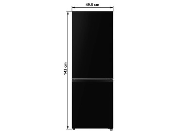 Холодильник HISENSE RB224D4BBF 175л 143см Черный
