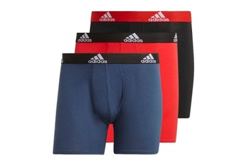 Bielizna adidas Logo Boxer Briefs 3 Pairs M GN2018