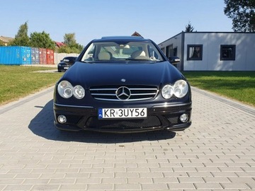 Mercedes CLK W209 Coupe C209 AMG 6.2 V8 (63 AMG) 481KM 2007 Mercedes CLK 63 AMG 6.3 AMG Rarytas Idealny Stan, zdjęcie 5