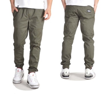 Spodnie XXL Bossline Cut Joggery Oliwkowe