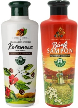 KOFEINOWA wcierka + szampon NA POROST WŁOSÓW 250ml