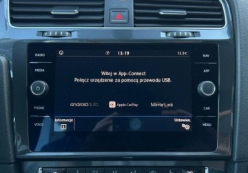 Volkswagen Golf VII Variant Facelifting 1.6 TDI-CR DPF BMT 115KM 2018 Volkswagen Golf Variant Comfortline Pakiety, ACC, ergoActive z masazem, G, zdjęcie 28