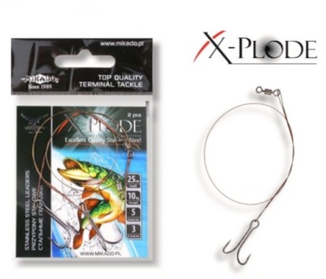 СТАЛЬНОЙ МОНТАЖ МИКАДО С ДВОЙНЫМ ЯКОРЕМ X-PLODE