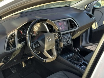 Seat Leon III Hatchback Facelifting 1.4 TSI 125KM 2018 Seat Leon Salon PL! LED, Klima, Grzane fotele, Tem, zdjęcie 8