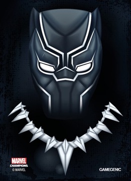 MARVEL ART SLEEVES BLACK PANTHER 66x91mm 50+1 SZT