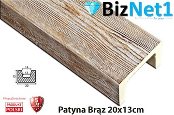 Belka Belki rustykalne dekoracyjna Modern 20x13 4M