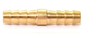 ŁĄCZNIK DWÓJNIK KRÓCIEC MOSIĄDZ WĘŻY WĄŻ 10x10 mm