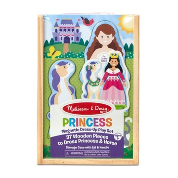 MELISSA&DOUG UBIERANKA MAGNETYCZNA KSIĘŻNICZKI