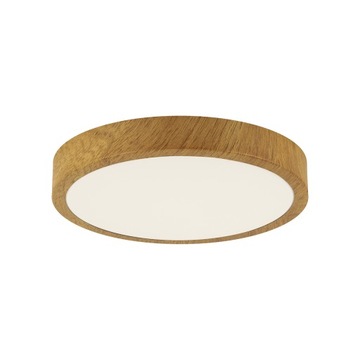 Plafoniera okrągła ATUT LED ⌀38cm DĄB 24W 1680lm IP44 4100K STRUHM