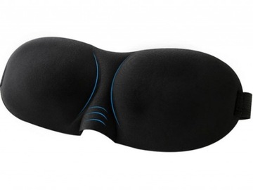 СПАЛЬНАЯ ПОВЯЗКА ДЛЯ СНЯТА ЧЕРНАЯ 3D МАСКА ДЛЯ СПАНИЯ