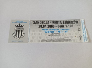 SANDECJA NOWY SĄCZ - KMITA ZABIERZÓW 29-04-2006