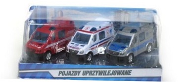 Auta mini van Pojazdy uprzywilejowane 8cm