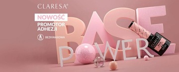 CLARESA БЕЗКИСЛОТНАЯ POWER BASE 10 с ОПАЛИЗОВАННЫМИ хлопьями фольги