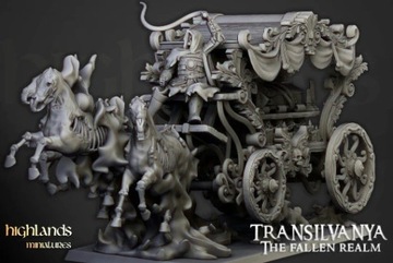 Highlands Miniatures Transilvanya The Undead Boyar Dark Coach Вампир Фанта