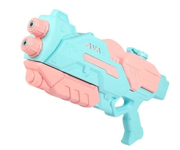 ZABAWKA PISTOLET NA WODĘ PODWÓJNA LUFA 45 CM
