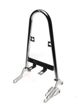 OPARCIE PASAŻERA MOTOROWER CHOPPER CHROM METAL