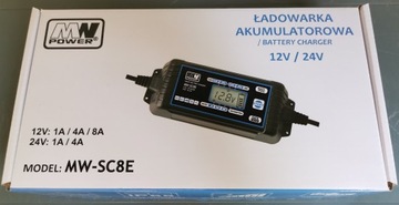 ЗАРЯДНОЕ УСТРОЙСТВО 12 В 24 В MW-SC8E MWPower