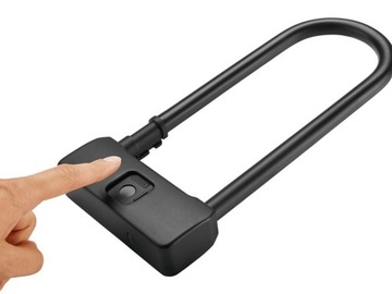 ВЕЛОСИПЕДНЫЙ ЗАМОК С СЕНСОРНЫМ ОТПЕЧАТКОМ USB-C U Lock