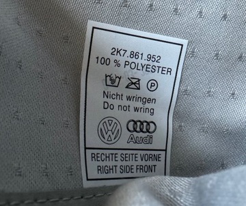 VW Caddy SB IV 2020-2024 Новый оригинальный комплект оконных штор