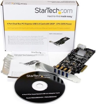 Kontroler USB StarTech PEXUSB3S44V PCI-E USB 3.0