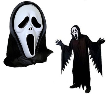 КРЕМ-МАСКА С КРЕМОВЫМ КАПЮШОНОМ ДЛЯ ХЭЛЛОУИНА